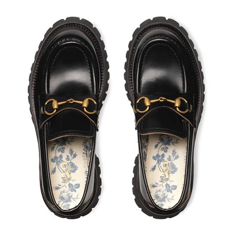 lug sole gucci loafers|Gucci lug sole loafer women's.